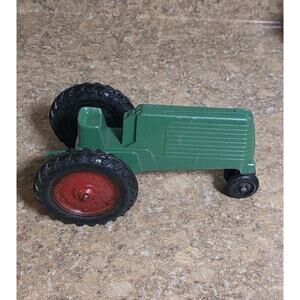 1950s Oliver Green Farm Tractor Vintage Die-Cast Lansing Iowa Slik-Toys